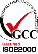 GCC Certified ISO22000